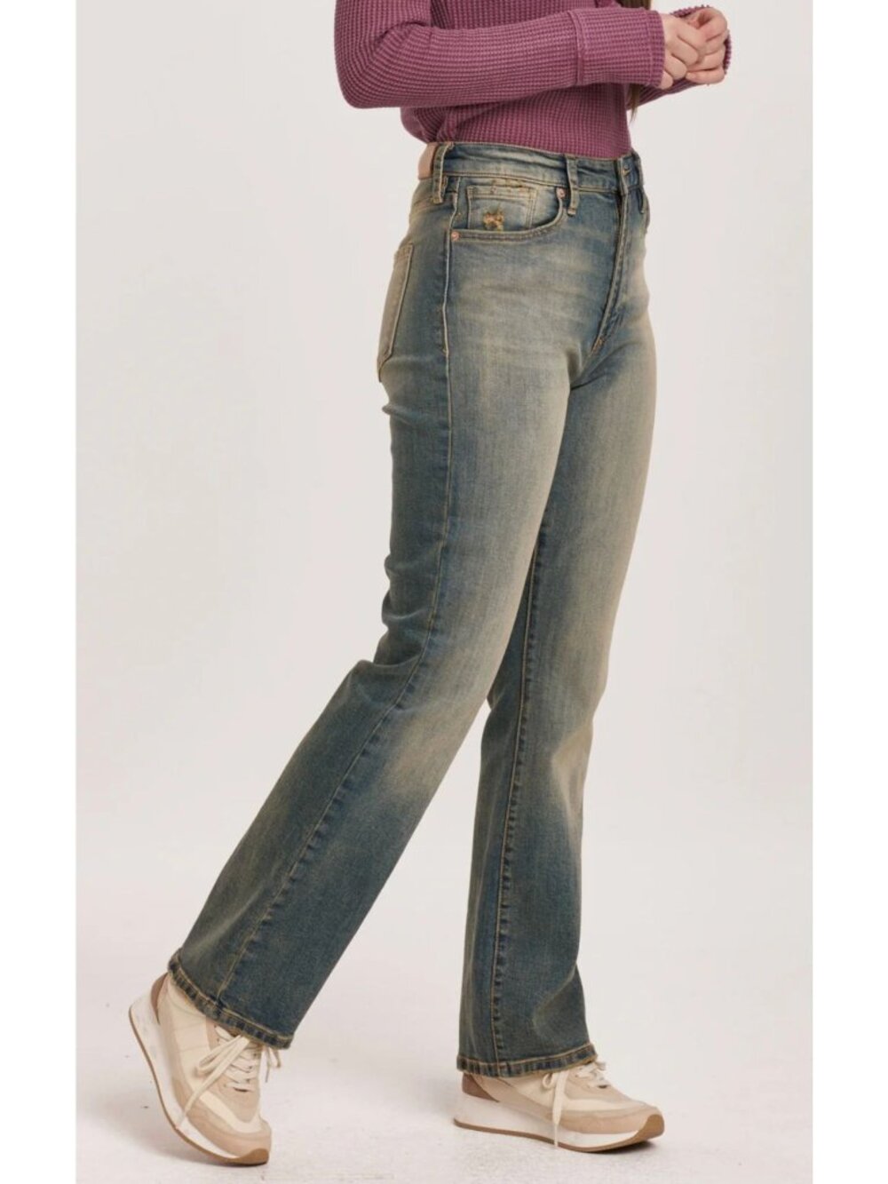 Dear John Paris Bootcut High Rise Jeans in Centerville Wash - Size 31 - New
